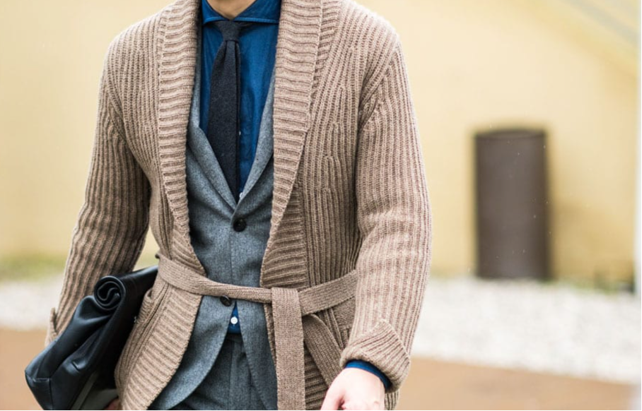 Layering avec cardigan